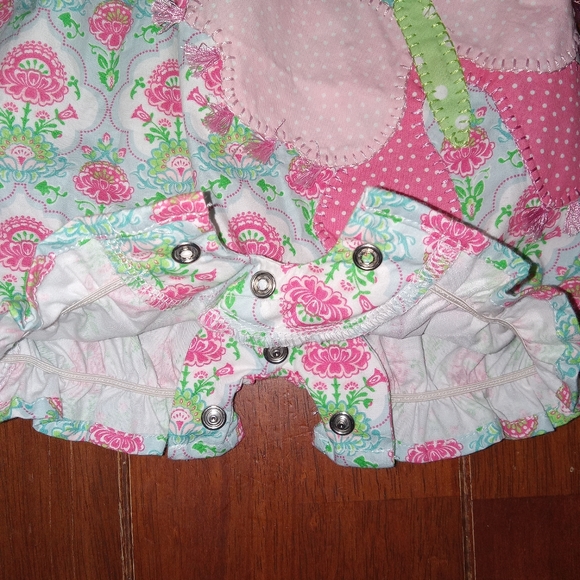 0-3m mudpie romper - Picture 4 of 7